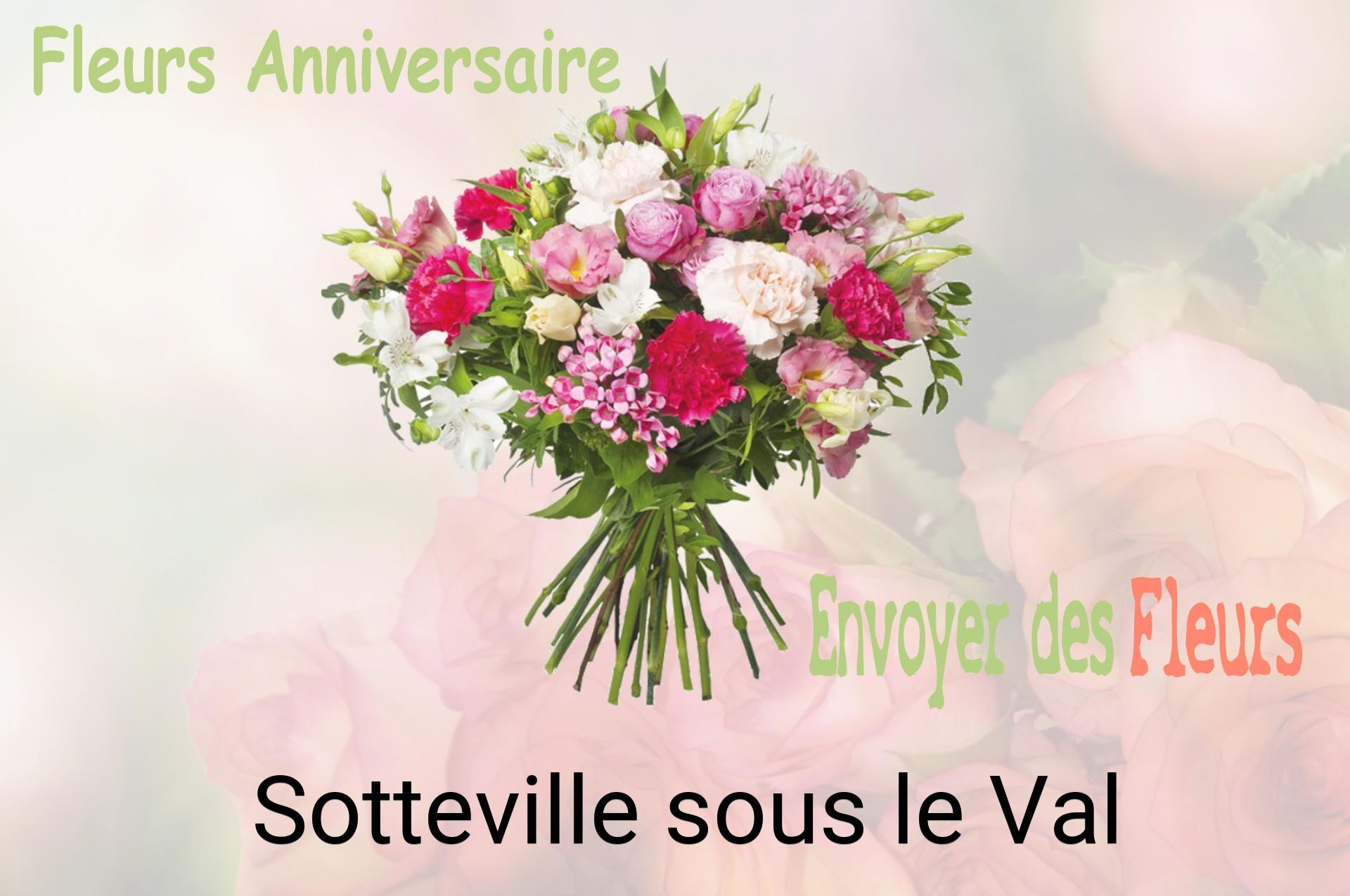 Bouquet de fleurs d’anniversaire livré à Sotteville-sous-le-Val